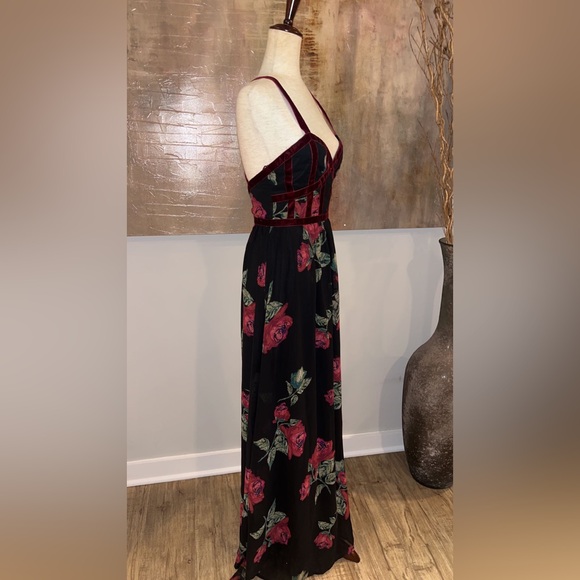 🚫SOLD🚫 NWT Altar’d State corset detail floral maxi dress sz s - Picture 9 of 13